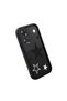 Oppo A60 Compatible Black Silicone Case Shockproof with Camera Protection Star Patterned - 3