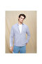 Men's Slim Linen Cotton Solid Shirt