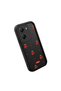 Poco X7 Pro Compatible Black Silicone Case Shockproof with Camera Protection Cherry Patterned - 3