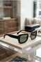 Black Green Fleece Ize Women's Sunglasses 51 mm - 3
