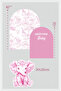 Safari Pink Elephant Welcome Baby 3 Piece Tabletop Standing Board Set - 2