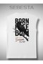 Born Free Printed Cotton Lu 0 Yaka Premium Oversized Sportsman Top