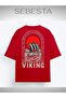 Viking Printed Premium Oversized T-Shirt