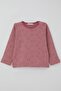 Baby Girl Pajama Set Elma Patterned 9 Months-3 Years, Dried Rose - 2