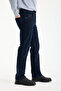 Regular Fit Dark Navy Blue Stretch Fabric Jeans - 4