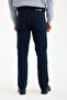 Regular Fit Dark Navy Blue Stretch Fabric Jeans - 5