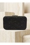 Black Color Lace Embroidered Z Chain Strap I Women's Evening Dress Ç Bag Wedding Engagement Graduation - 6