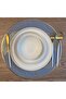 FABRICWORKS Ginkgo Leaf Round Placemat Set of 4 – 38 cm Decorative Table Mat - 3