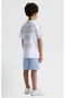 Limi̇ Boy Soft Es Stretchy O Textured E Linen Ort Pa Cotton -Shirt 2-Piece Set - 2