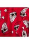 Men's Pajama Set, Red with Patterned Medium-Large - 2