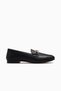 Women's Leather Daily Loafers Shoes 26Y 25484203Y Black