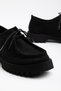 Women's Leather High-Sole Lace-Up Casual Shoes - 4