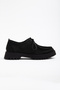 Women's Leather High-Sole Lace-Up Casual Shoes - 3