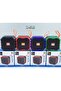 بطاقة مكبر صوت لاسلكي X-518، بلوتوث، ذاكرة فلاش USB، مضخم صوت صغير، هدية، شحن، ستيريو صغير - 4