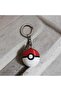 3-Piece Starter Set: Pokéball (Pokemon Ball) Keychain - 3D Design Bag and Key Accessory - 8