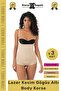 # Corset Non-Visible Recovery Body Shaping Laser Cut Underbust Bady Corset - 3 Pieces