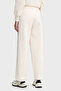 Cotton Lu Regular Fit High Waist Wide Leg Trousers Pants Xw001830 Af10818 U - 3
