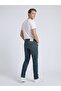 Sawyer P Narrow Leg Mid Waist Mid Indigo Jean Pants - 2