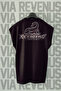 Scorpion Kickboxing Sırt Printed Zero Sleeve 100% Cotton Sports Tshirt