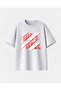 Awe Some Printed White Tshirt