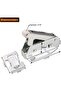 4pcs Loft Touch Catch Latch Cupboard Door Hatch Attic Push To Open AutoLatch Cold-rolled Steel Door - 3