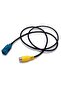 80CM Car Reversing Camera Adapter Cable Fakra Female Z to RCA for Mercedes Benz C/E/GLKS80L Fits Var - 6