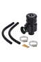 WLR RACING - Black 50/50 Recirc Valve & Dump Valve Bov Blow off Valve for AUDI A3 S3 A4 A6 A8 S4 ... - 2
