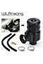 WLR RACING - Black 50/50 Recirc Valve & Dump Valve Bov Blow off Valve for AUDI A3 S3 A4 A6 A8 S4 ...