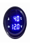 12/24V 52MM Water Temperature Gauge Volt Gauge 2 in 1 Digital DIsplay Car Truck Auto Gauge Meter - 7