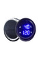 12/24V 52MM Water Temperature Gauge Volt Gauge 2 in 1 Digital DIsplay Car Truck Auto Gauge Meter - 8