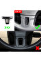 For VW Golf 6 MK6 Passat B7 CC Tiguan Jetta Sharan Caddy Car Accessories ABS Carbon Fiber Steerin... - 5