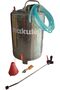 80L Stainless Steel Foam Tank, 1.2mm Heavy Duty Pressure Sprayer with 5m Hose and Copper Valv - 5