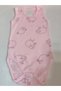 Girl Boy Child Baby Sleeveless Strappy Snap Fastener Bodysuit-Badi 100% Organic Cotton 3.5-4-5-6 Years Old - 7