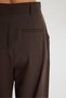 Mandy Belt Detail Coffee Palazzo Pants - 8