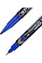 Permanent Marker 12-Piece, 0.5 mm/1 mm Twin Tip Size, Blue - 3