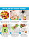 Portable Blender, Shakes And Smoothies, Mini Juicer Cup Usb Rechargeable, Travel Blender 380ml - 8