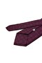 Burgundy Motif Pattern Classic Tie with Handkerchief K13532 - 3