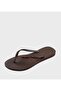 Slim Glitter Women's Brown Slipper - 6