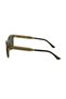 L 6060S 264 54 Unisex Rectangular Transparent Yellow Bone Sunglasses - 3