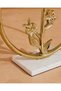 Gold Bird & Flower Décor Accent - 3