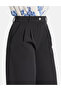 Pleated wide-leg crepon pants - 3