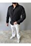 Regular Fit Striped Modal Fabric Shirt - 2