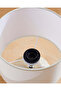 Cream Bow Table Lamp – 35.5cm Height - 3
