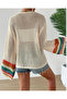 Megahan Boutique Summer Bohemian Colorful Patterned Trendy Cardigan - 2