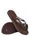 Women's Top Flip Flops Women's Brown Slipper - 3