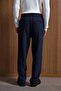 Men's Baggy Fit Fabric Baggy Trousers Navy Blue - 5