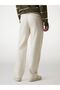 Linen blend regular fit chinos - 5