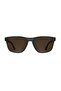 L 6078S 035 56 Unisex Rectangular Gray Bone Sunglasses - 2