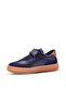Julien Boy's Single Velcro Navy Blue Casual Shoes - 3