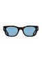 Sf 2064Se 242 51 Women's Rectangular Gray Brown Bone Sunglasses - 2